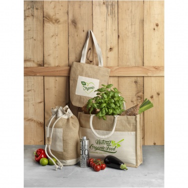 Logo trade promotional items image of: Goa jute sailor duffel bag 16L